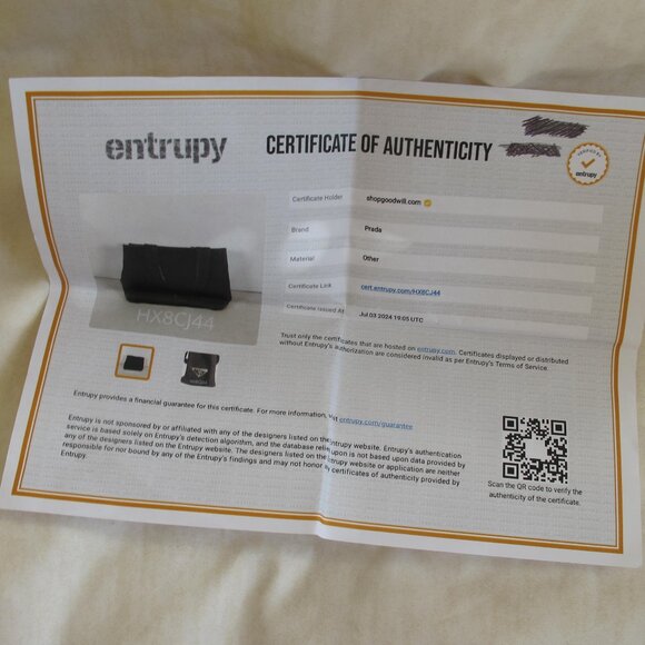 Authentic Vintage Prada Black Canvas Fabric Tote Bag - Picture 6 of 15